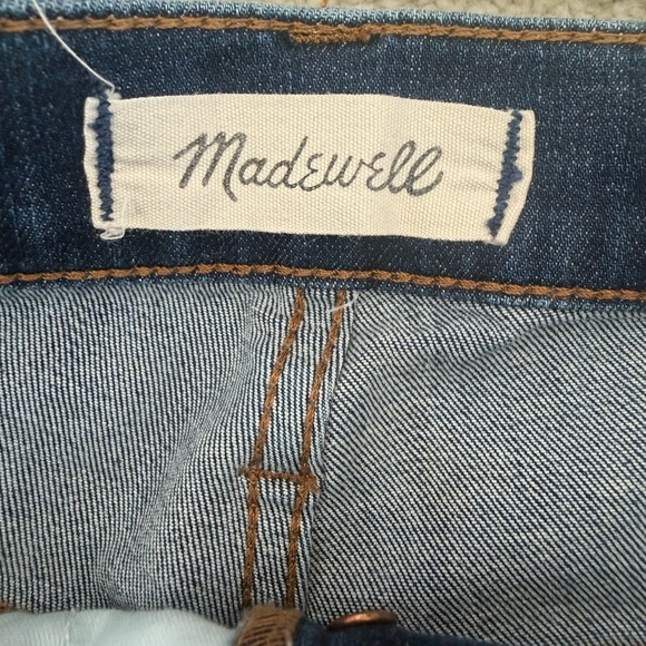 Madewell Jeans, medium blue, rise 10” Skinny, size 23 - Picture 8 of 9